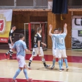 2. štvrťfinále. MIBA Banská Bystrica - ŠK Slovan Bratislava futsal 2:9 (2:3)