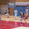 2. štvrťfinále. MIBA Banská Bystrica - ŠK Slovan Bratislava futsal 2:9 (2:3)